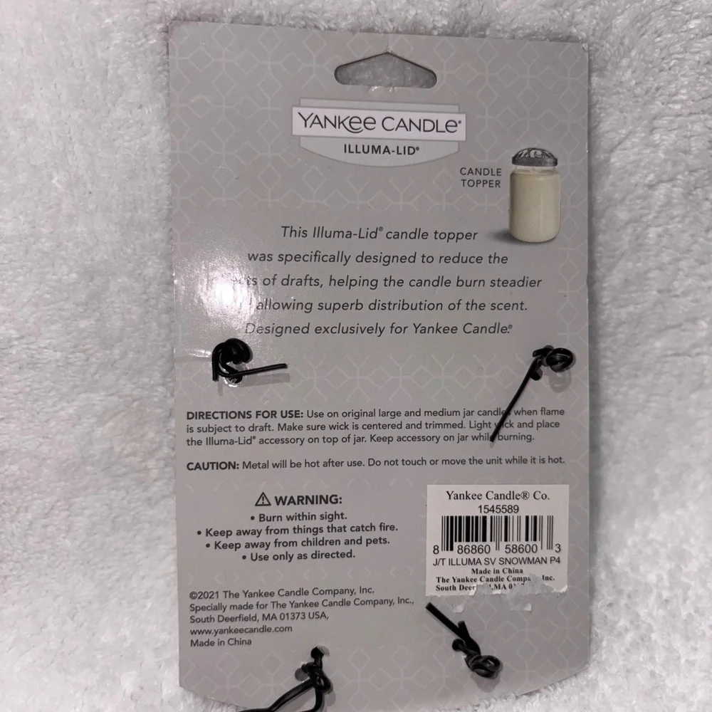 Yankee Candle Illuma-Lid in Silver - Picture 2 of 2